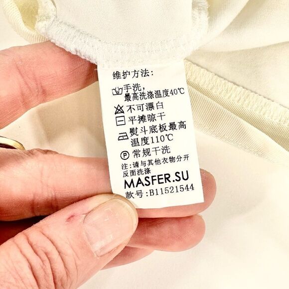 Masfer Su structural mesh crop top 38 - Picture 5 of 8